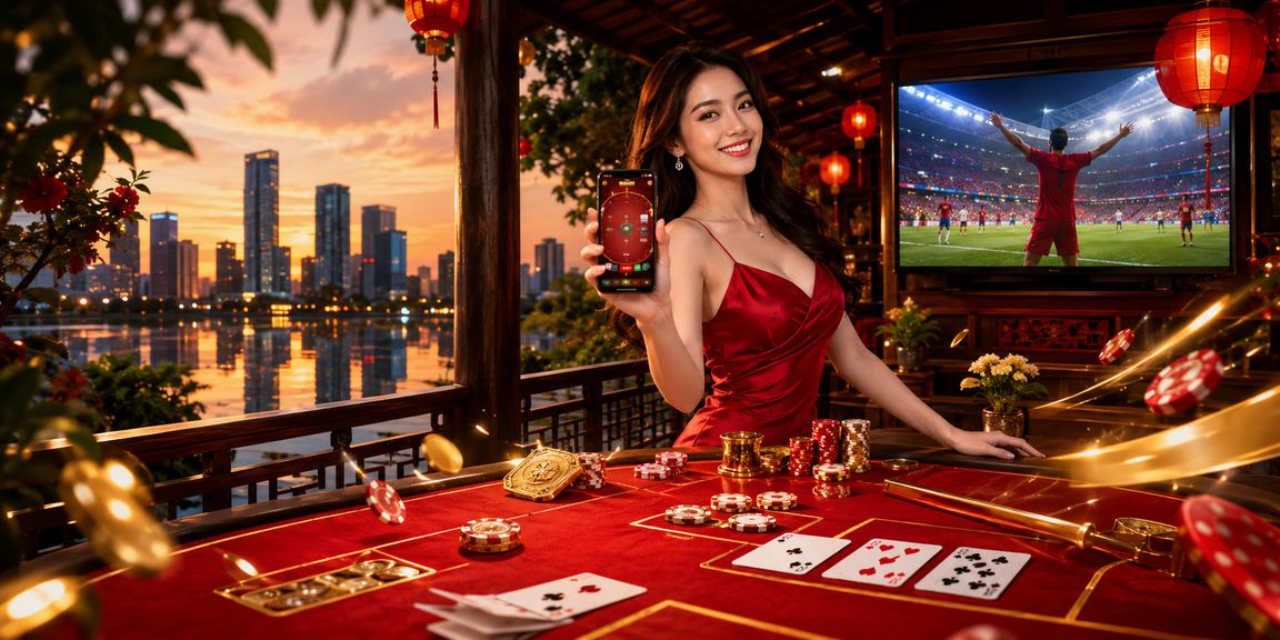 Cảnh sòng bài Baccarat tại Ninh Bình